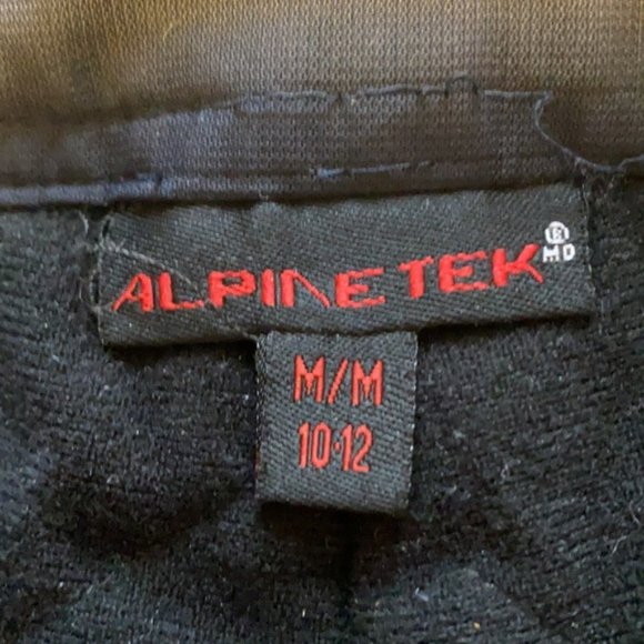 AlpineTek Dark Blue Ski Snowboard Pants - Size M 10/12 - Picture 8 of 14